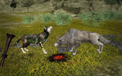 Wild Wolf Fighting Simulator