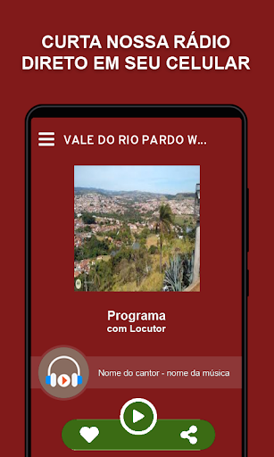 Android application VALE DO RIO PARDO WEB RADIO screenshort