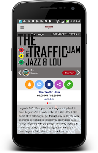 Legends FM Screen 2