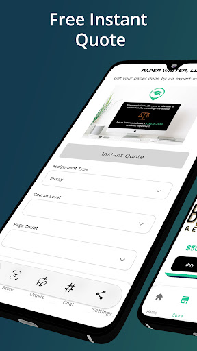Android application A+ Paper Writing screenshort