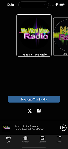 We Want More Radio Screen 2