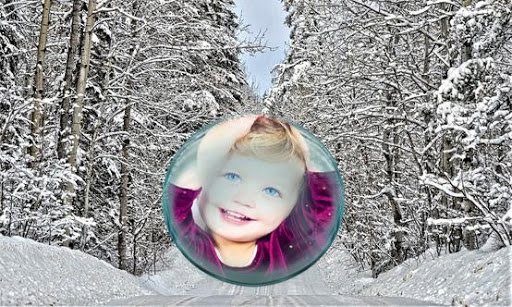 Snowfall Photo Frames Screen 2