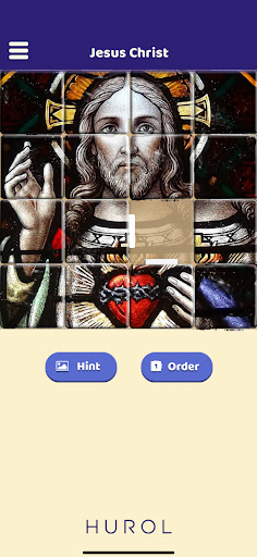 Jesus Christ Sliding Puzzle Screen 2