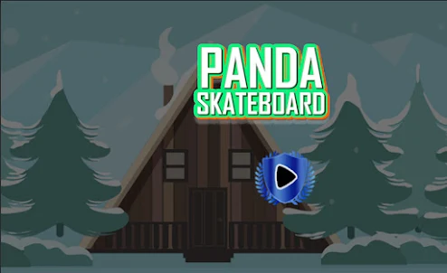 Endless Panda Skateboard