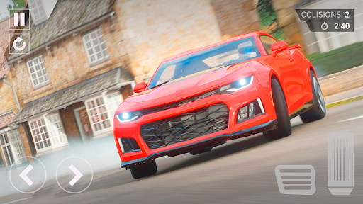Android application Driving Games: Muscle Car ZL screenshort