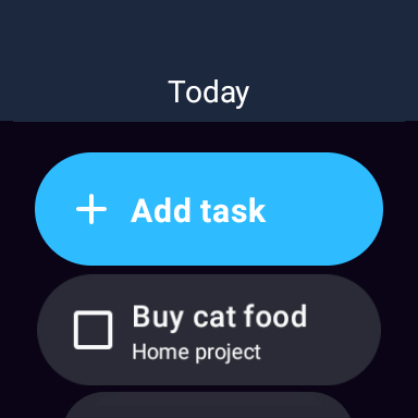 Screenshot of SingularityApp: To Do Lists