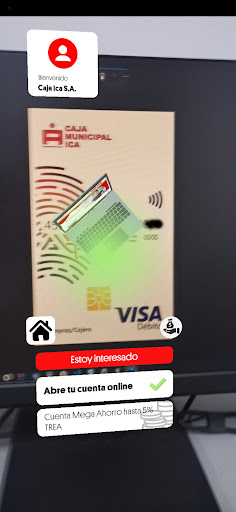 Caja Ica AR Screen 2