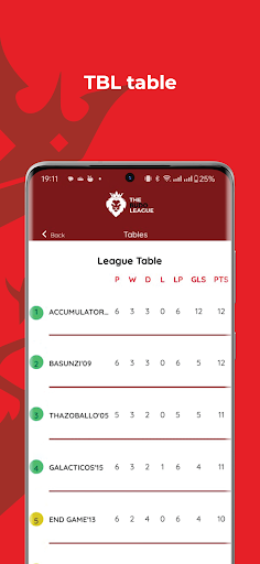 The Budo League - Official App Screen 2