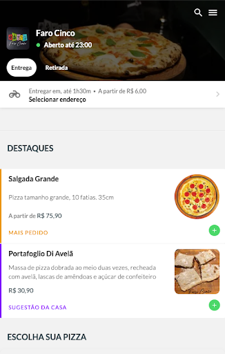 Android application Faro Cinco screenshort
