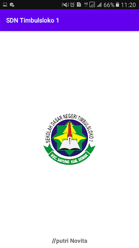 Android application SD Negeri Timbulsloko 1 screenshort
