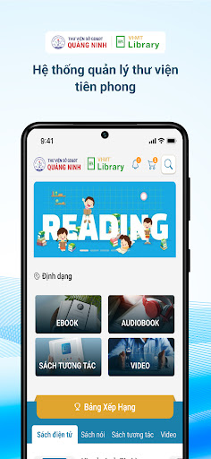 Android application Thư viện Phổ Thông Quảng Ninh screenshort