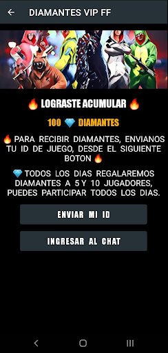 DIAMANTES VIP FF Screen 3
