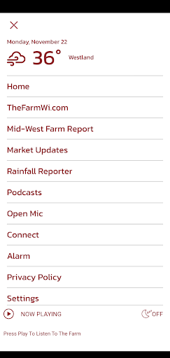97.7 FM / 1550 AM The Farm Screen 3