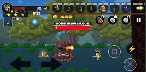 WARRIOR REBORN Screen 2