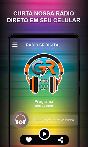 Android application Rádio GR DIGITAL screenshort