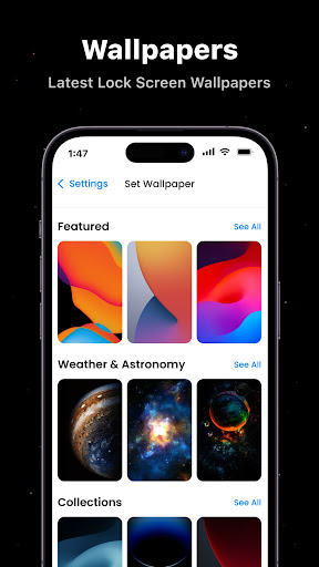 Launcher iOS 17 - iLauncher Screen 2
