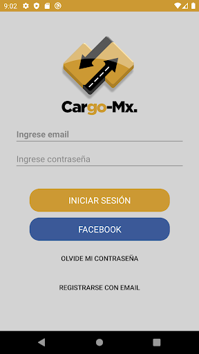 Android application CargoMX screenshort