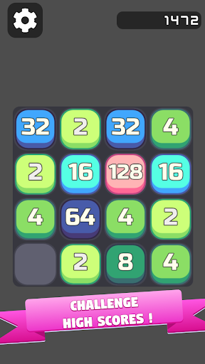 Merge 2048:Easy Puzzle Game Screen 2