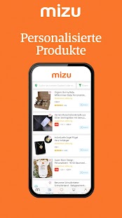 Mizu - einzigartige Produkte Screenshot