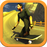 Skateboard Racing Free icon