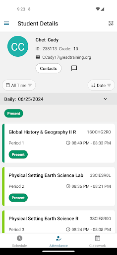 eSchoolData Screenshot 4 - AppWisp.com