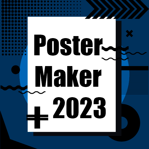 Poster maker, Flyer Maker logo