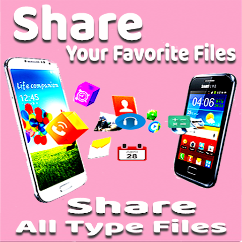 Share Pink - File Transfer & Sのおすすめ画像1