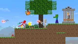 StickCraft Rescue Mission - Screenshot 1