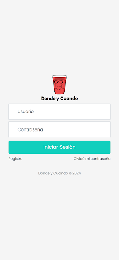 Android application Donde y Cuando screenshort