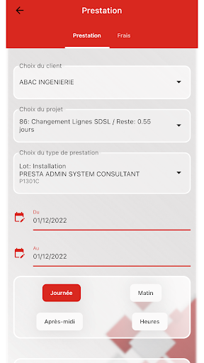 ARA APP Screen 3