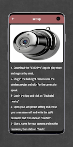 V380 Wi-fi camera 1080P Guide