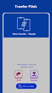 CLONEit:Transfer All Data
