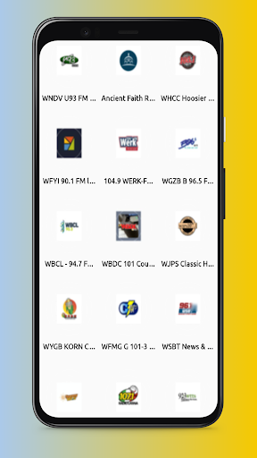 Radio Indiana: Radio Stations Screen 3
