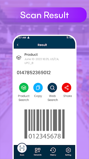 QR & Barcode Reader - Scan QR Screen 2
