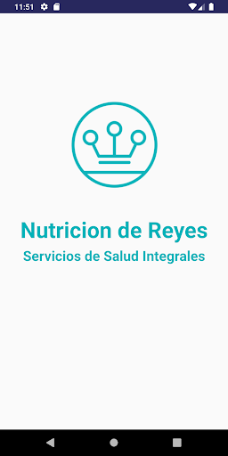 Android application Nutricion de reyes screenshort