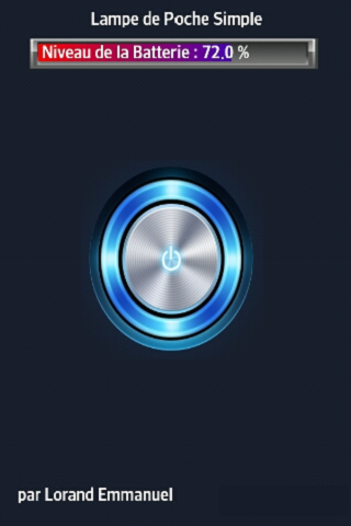 Android application Simple flashlight screenshort