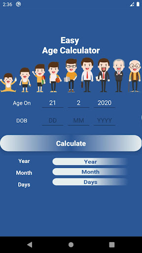 Easy Age Calculator Screen 3