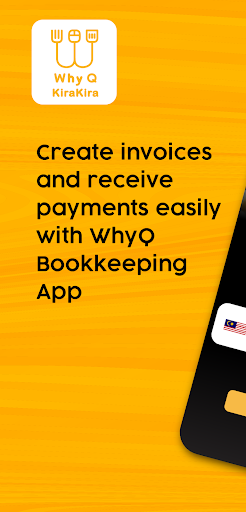 Android application WhyQ KiraKira- BizBookkeeping screenshort