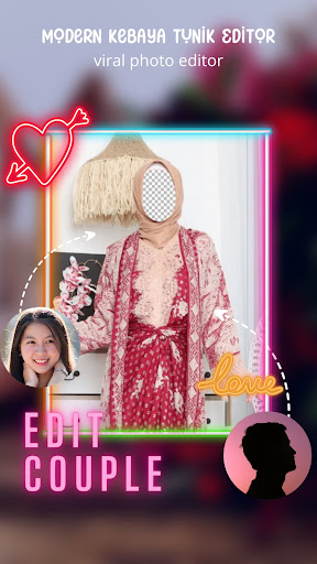 Android application Modern Kebaya Tunik Editor screenshort