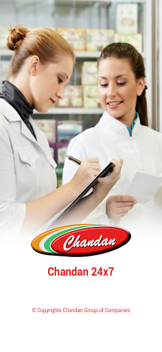 Android application Chandan 24x7 screenshort