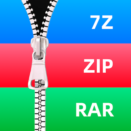RAR extractor -unzip files app logo