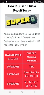 GoWin Draw Results Today - UAE