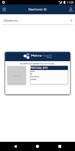 MetroHealth Mobile Screen 3