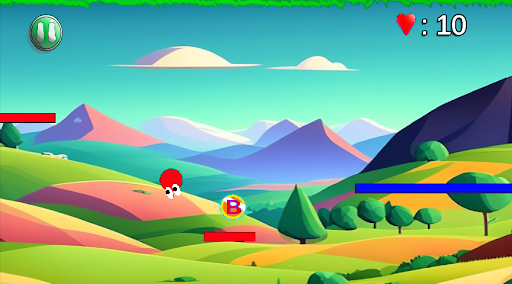 Android application Balzo: the color change ball screenshort