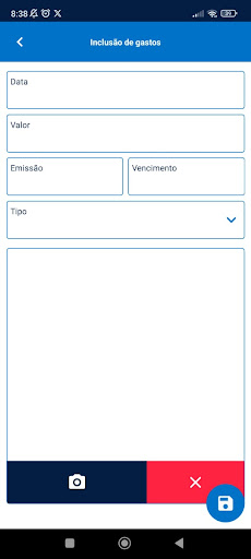 MCM Apontamentos Screen 2