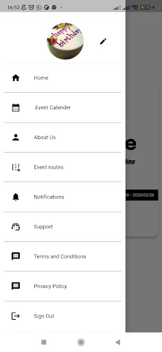 Phoenix Events App Screen 2