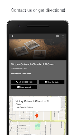 Victory Outreach El Cajon Screen 2
