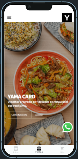 YAMA CARD Screen 2