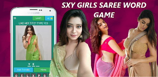 Sxy girls saree word game