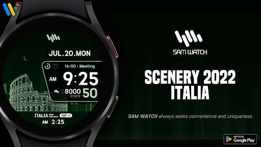 SamWatch Scenery 2022 Italy